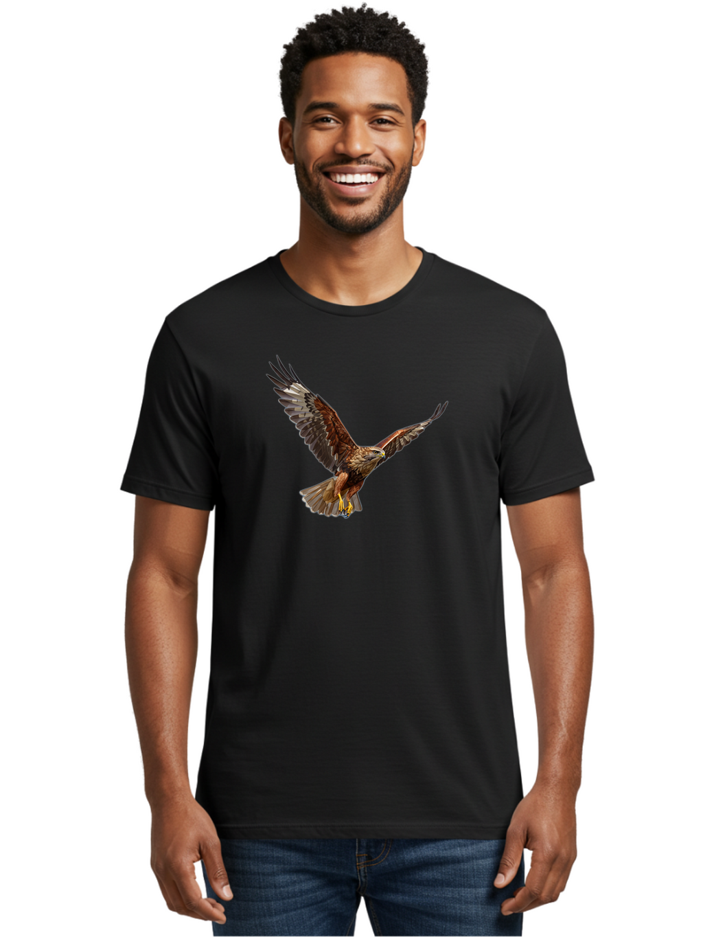 Bird-Of-Prey Men'S Graphic Tee, 100% Cotton, Comfortable Casual Summer Wear, Machine Washable, Vintage Camera, Old Camera, Antique Camera, Black Camera, Classic Photography, Photography Equipment, Nostalgic Device, Film Camera, Camera Art Bao123