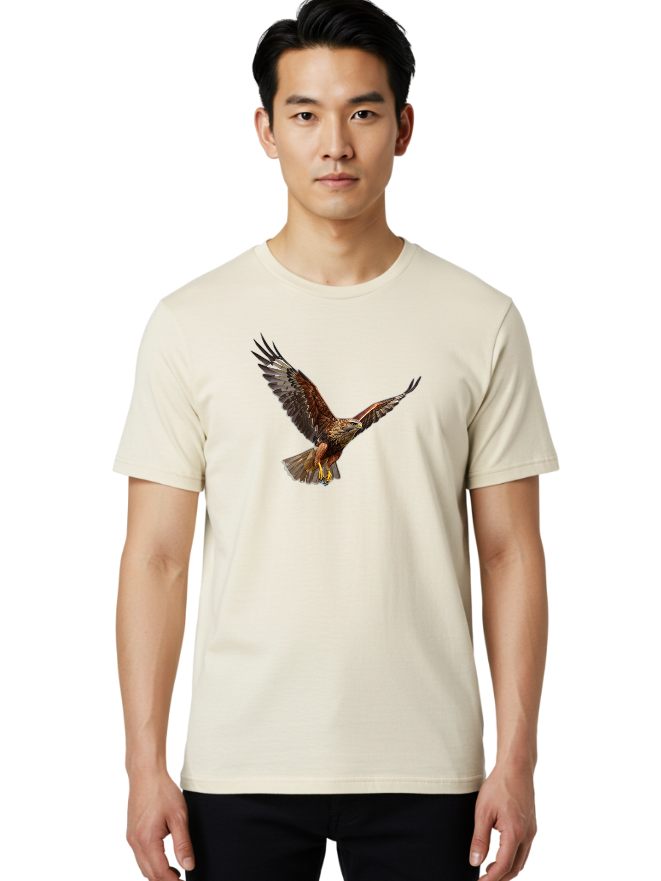 Bird-Of-Prey Men'S Graphic Tee, 100% Cotton, Comfortable Casual Summer Wear, Machine Washable, Vintage Camera, Old Camera, Antique Camera, Black Camera, Classic Photography, Photography Equipment, Nostalgic Device, Film Camera, Camera Art Bao123