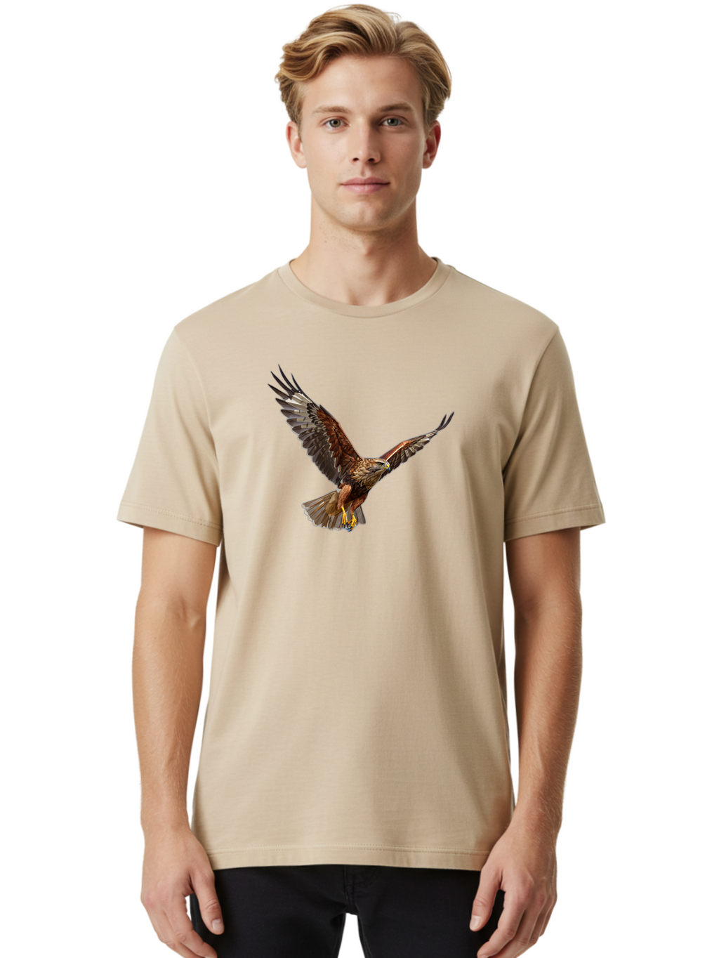 Bird-Of-Prey Men'S Graphic Tee, 100% Cotton, Comfortable Casual Summer Wear, Machine Washable, Vintage Camera, Old Camera, Antique Camera, Black Camera, Classic Photography, Photography Equipment, Nostalgic Device, Film Camera, Camera Art Bao123