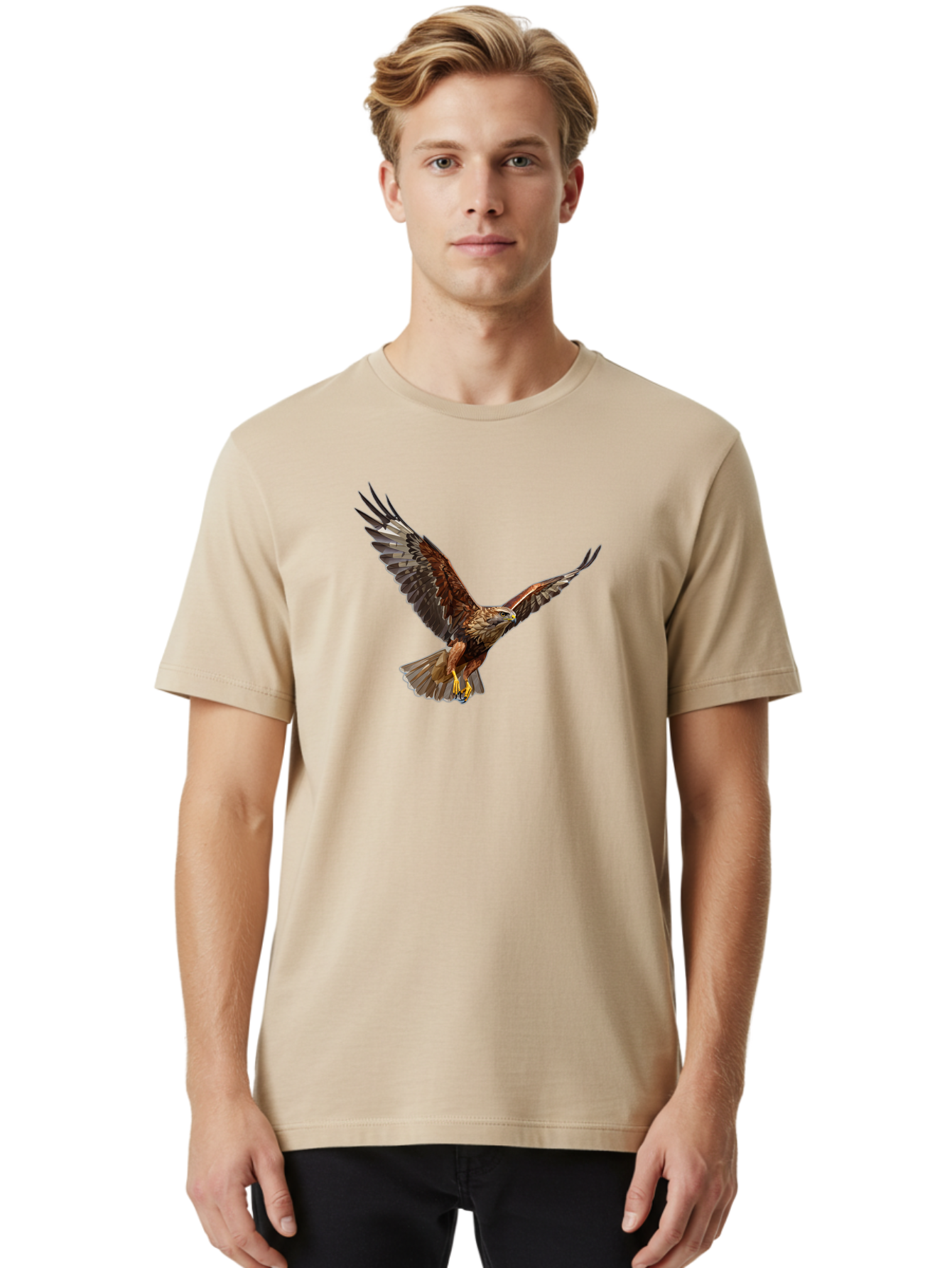Bird-Of-Prey Men'S Graphic Tee, 100% Cotton, Comfortable Casual Summer Wear, Machine Washable, Vintage Camera, Old Camera, Antique Camera, Black Camera, Classic Photography, Photography Equipment, Nostalgic Device, Film Camera, Camera Art Bao123