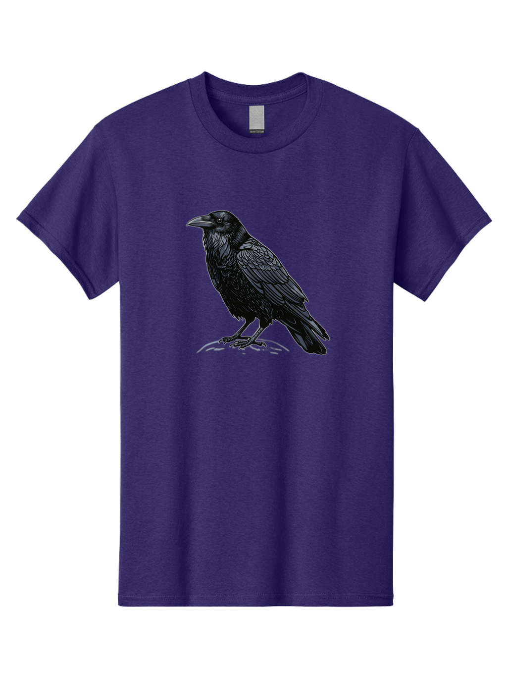 Black-Crow-1 Men'S Graphic Tee, 100% Cotton, Comfortable Casual Summer Wear, Machine Washable, Vintage Camera, Old Camera, Antique Camera, Black Camera, Classic Photography, Photography Equipment, Nostalgic Device, Film Camera, Camera Art Bao125