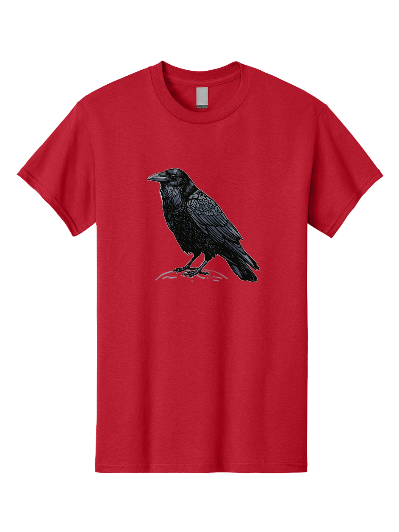 Black-Crow-1 Men'S Graphic Tee, 100% Cotton, Comfortable Casual Summer Wear, Machine Washable, Vintage Camera, Old Camera, Antique Camera, Black Camera, Classic Photography, Photography Equipment, Nostalgic Device, Film Camera, Camera Art Bao125