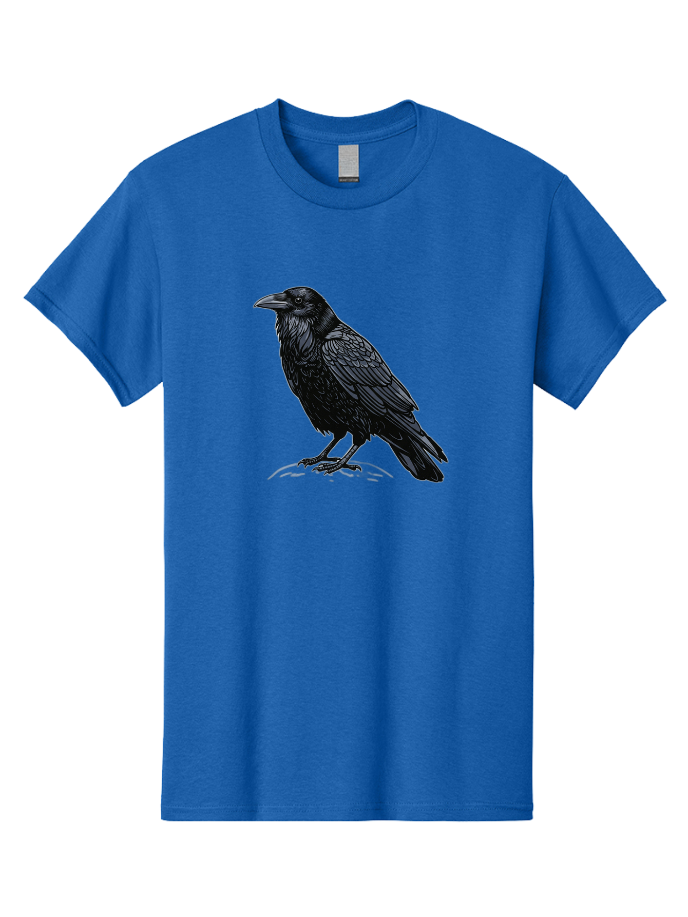 Black-Crow-1 Men'S Graphic Tee, 100% Cotton, Comfortable Casual Summer Wear, Machine Washable, Vintage Camera, Old Camera, Antique Camera, Black Camera, Classic Photography, Photography Equipment, Nostalgic Device, Film Camera, Camera Art Bao125