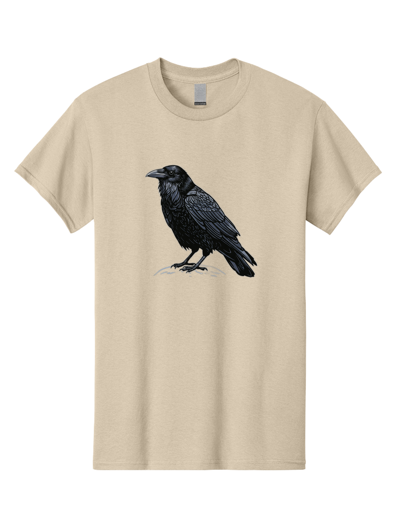 Black-Crow-1 Men'S Graphic Tee, 100% Cotton, Comfortable Casual Summer Wear, Machine Washable, Vintage Camera, Old Camera, Antique Camera, Black Camera, Classic Photography, Photography Equipment, Nostalgic Device, Film Camera, Camera Art Bao125