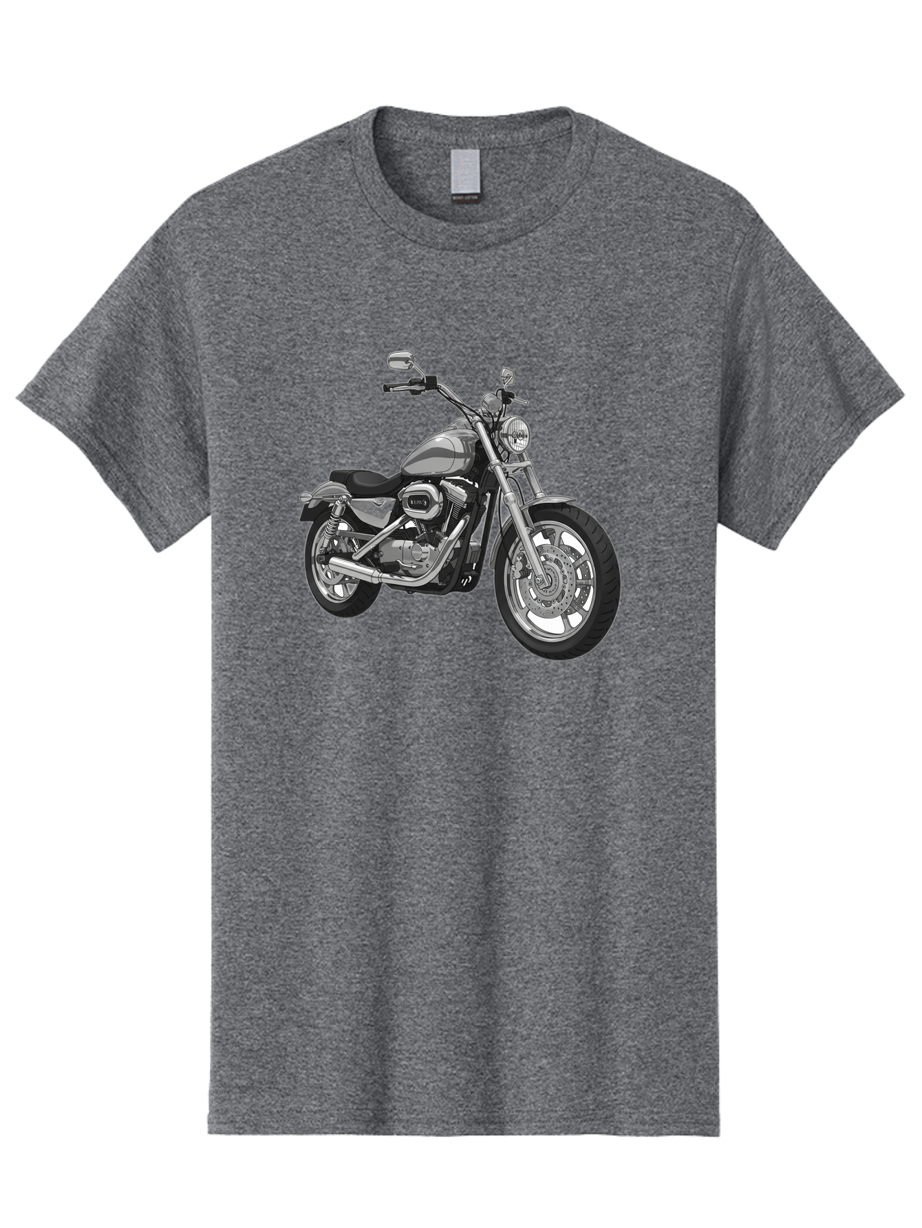 Black-Motorcycle Men'S Graphic Tee, 100% Cotton, Comfortable Casual Summer Wear, Machine Washable, Vintage Camera, Old Camera, Antique Camera, Black Camera, Classic Photography, Photography Equipment, Nostalgic Device, Film Camera, Camera Art Bao130