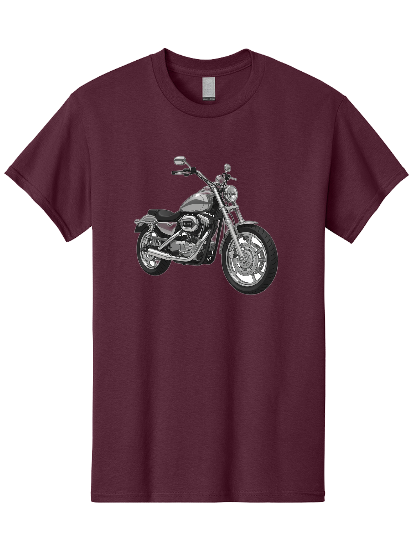 Black-Motorcycle Men'S Graphic Tee, 100% Cotton, Comfortable Casual Summer Wear, Machine Washable, Vintage Camera, Old Camera, Antique Camera, Black Camera, Classic Photography, Photography Equipment, Nostalgic Device, Film Camera, Camera Art Bao130