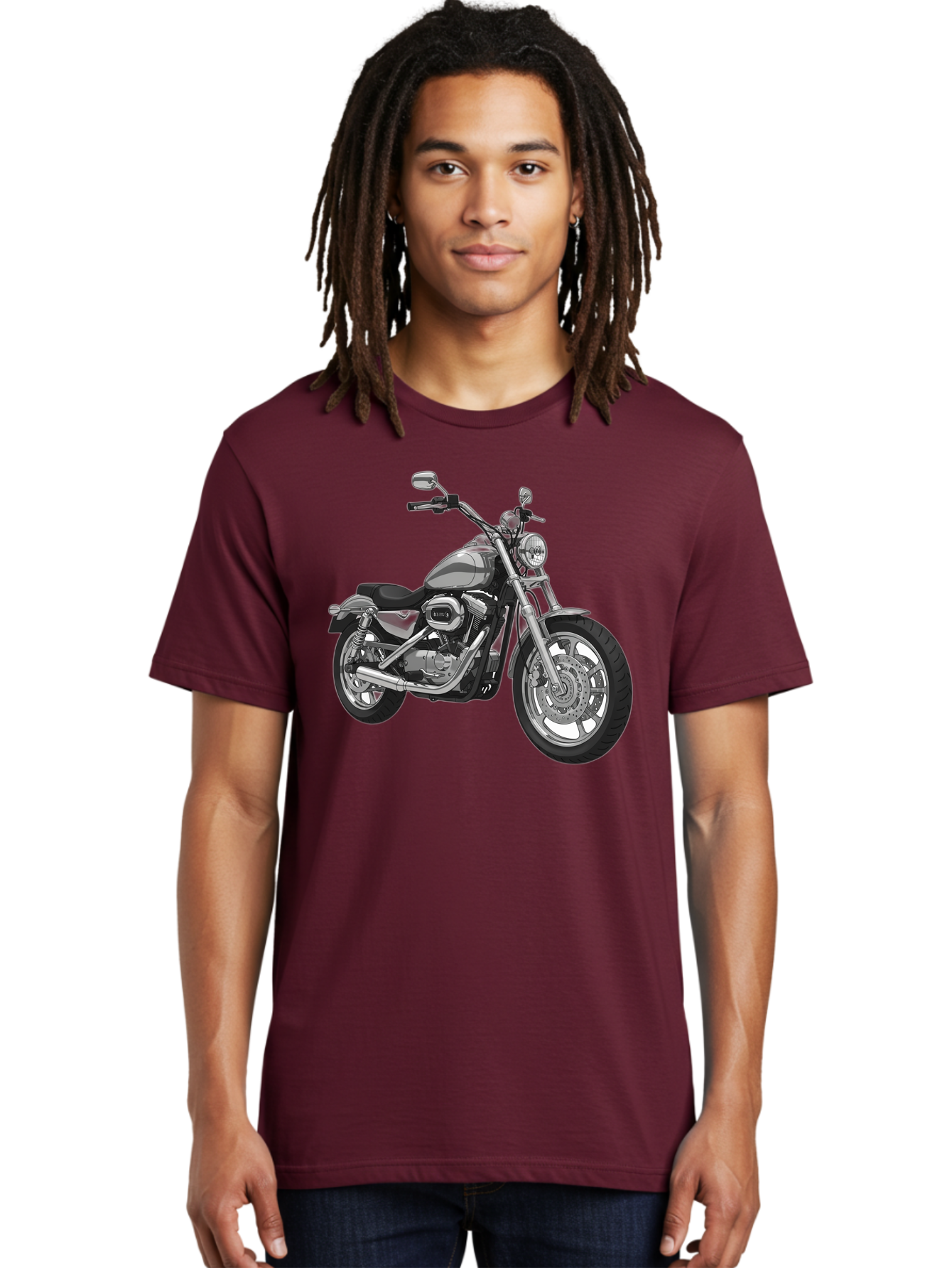 Black-Motorcycle Men'S Graphic Tee, 100% Cotton, Comfortable Casual Summer Wear, Machine Washable, Vintage Camera, Old Camera, Antique Camera, Black Camera, Classic Photography, Photography Equipment, Nostalgic Device, Film Camera, Camera Art Bao130