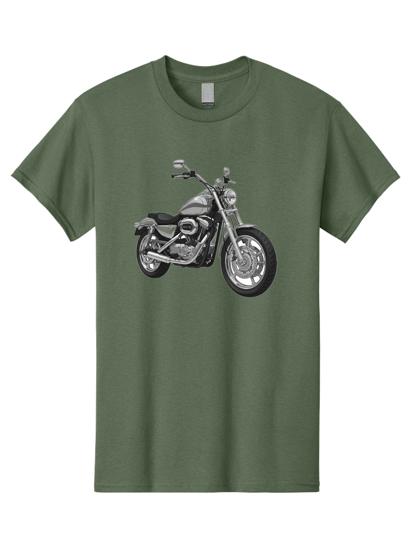 Black-Motorcycle Men'S Graphic Tee, 100% Cotton, Comfortable Casual Summer Wear, Machine Washable, Vintage Camera, Old Camera, Antique Camera, Black Camera, Classic Photography, Photography Equipment, Nostalgic Device, Film Camera, Camera Art Bao130