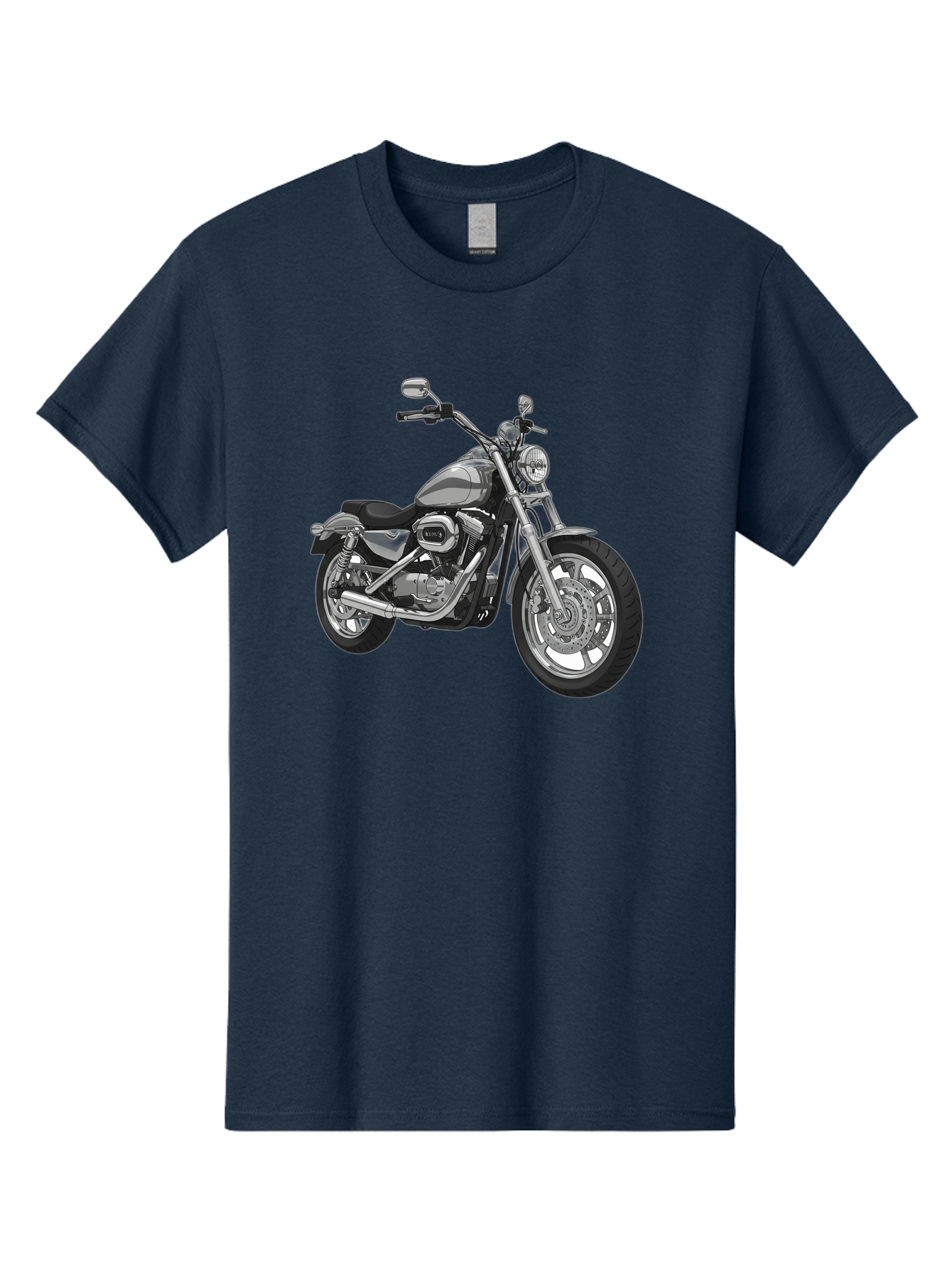 Black-Motorcycle Men'S Graphic Tee, 100% Cotton, Comfortable Casual Summer Wear, Machine Washable, Vintage Camera, Old Camera, Antique Camera, Black Camera, Classic Photography, Photography Equipment, Nostalgic Device, Film Camera, Camera Art Bao130
