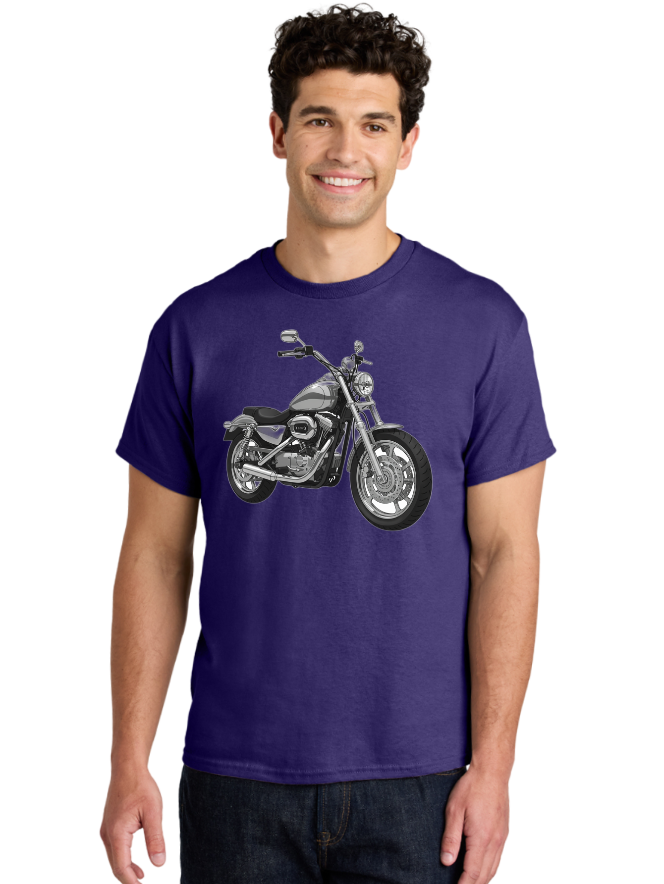 Black-Motorcycle Men'S Graphic Tee, 100% Cotton, Comfortable Casual Summer Wear, Machine Washable, Vintage Camera, Old Camera, Antique Camera, Black Camera, Classic Photography, Photography Equipment, Nostalgic Device, Film Camera, Camera Art Bao130