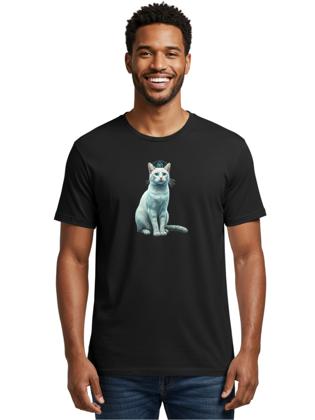 Black-Ops-Cat Men'S Graphic Tee, 100% Cotton, Comfortable Casual Summer Wear, Machine Washable, Vintage Camera, Old Camera, Antique Camera, Black Camera, Classic Photography, Photography Equipment, Nostalgic Device, Film Camera, Camera Art Bao131