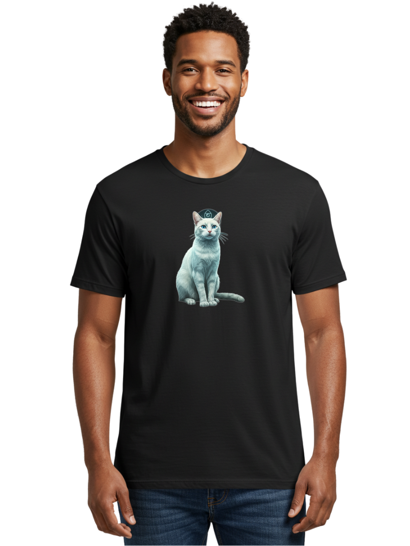 Black-Ops-Cat Men'S Graphic Tee, 100% Cotton, Comfortable Casual Summer Wear, Machine Washable, Vintage Camera, Old Camera, Antique Camera, Black Camera, Classic Photography, Photography Equipment, Nostalgic Device, Film Camera, Camera Art Bao131