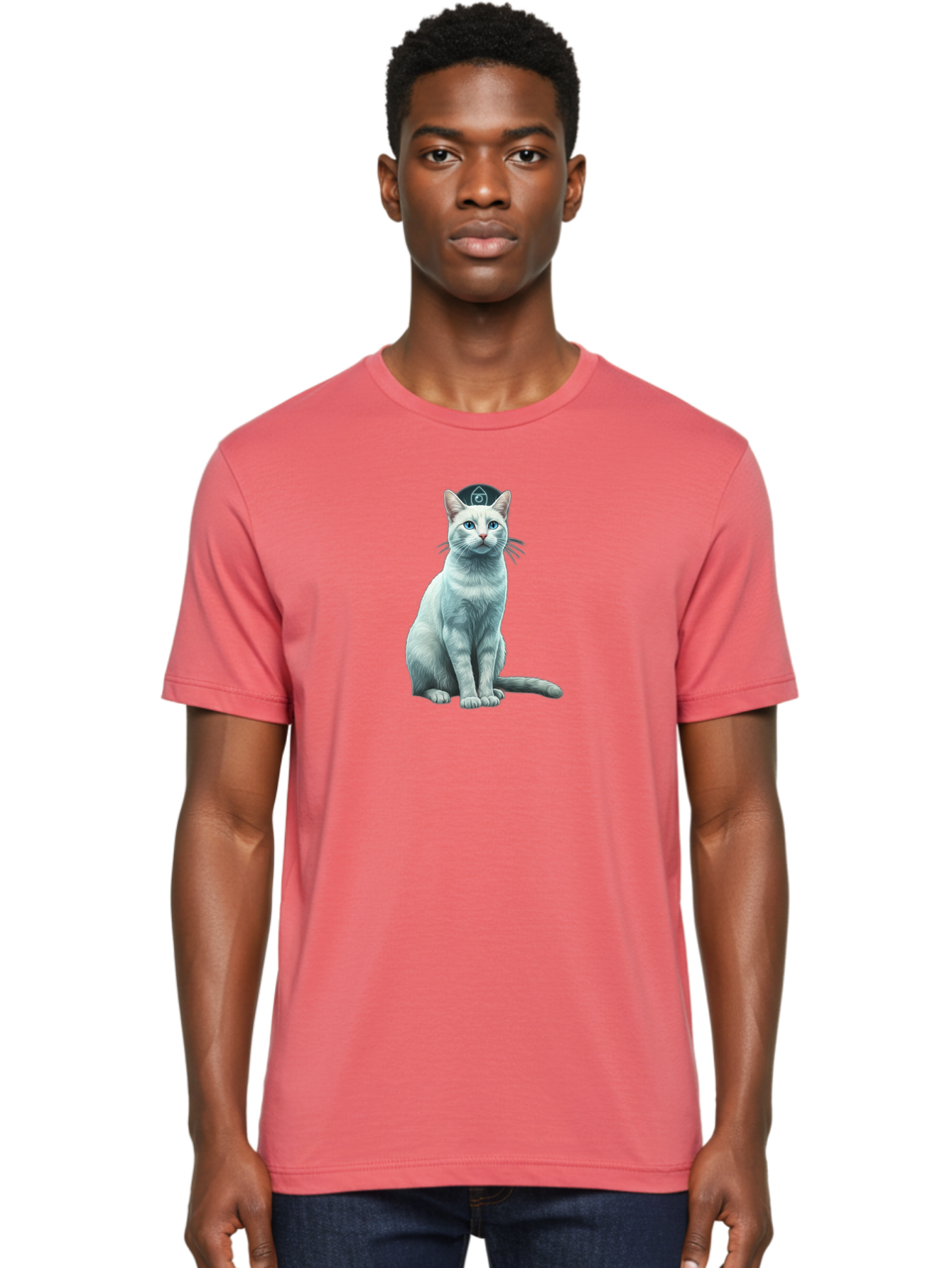 Black-Ops-Cat Men'S Graphic Tee, 100% Cotton, Comfortable Casual Summer Wear, Machine Washable, Vintage Camera, Old Camera, Antique Camera, Black Camera, Classic Photography, Photography Equipment, Nostalgic Device, Film Camera, Camera Art Bao131