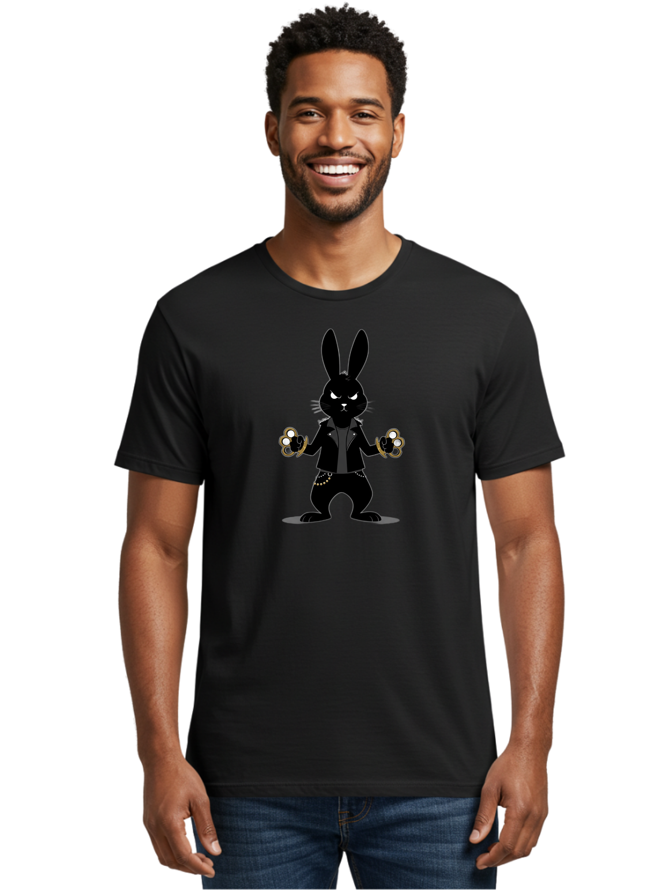 Black-Rabbit Men'S Graphic Tee, 100% Cotton, Comfortable Casual Summer Wear, Machine Washable, Vintage Camera, Old Camera, Antique Camera, Black Camera, Classic Photography, Photography Equipment, Nostalgic Device, Film Camera, Camera Art Bao132