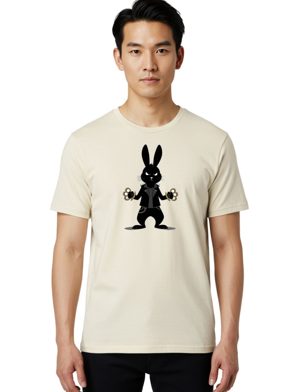 Black-Rabbit Men'S Graphic Tee, 100% Cotton, Comfortable Casual Summer Wear, Machine Washable, Vintage Camera, Old Camera, Antique Camera, Black Camera, Classic Photography, Photography Equipment, Nostalgic Device, Film Camera, Camera Art Bao132