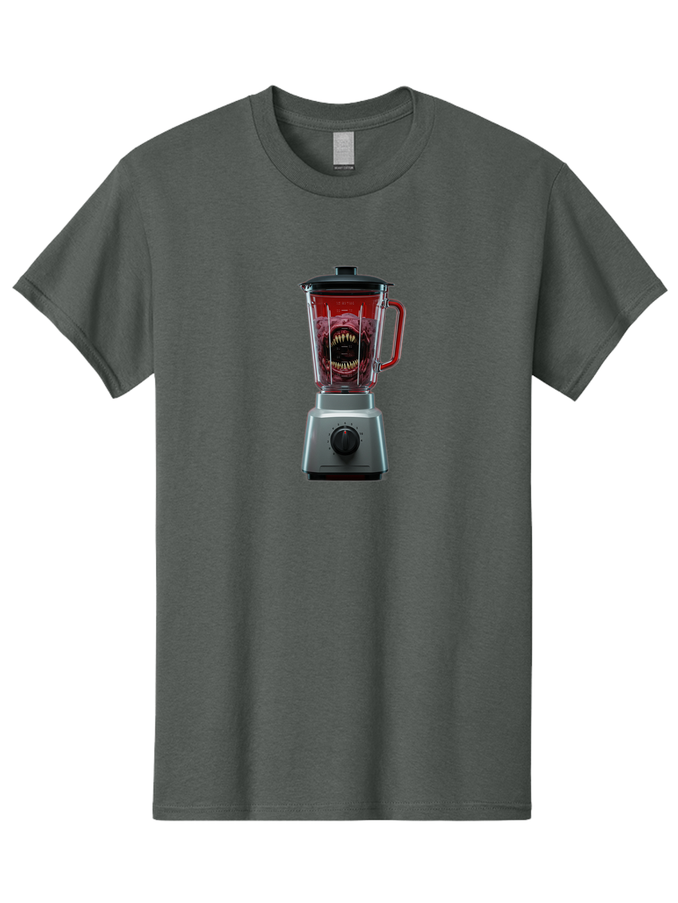 Blender-With-Monster Men'S Graphic Tee, 100% Cotton, Comfortable Casual Summer Wear, Machine Washable, Vintage Camera, Old Camera, Antique Camera, Black Camera, Classic Photography, Photography Equipment, Nostalgic Device, Film Camera, Bao134