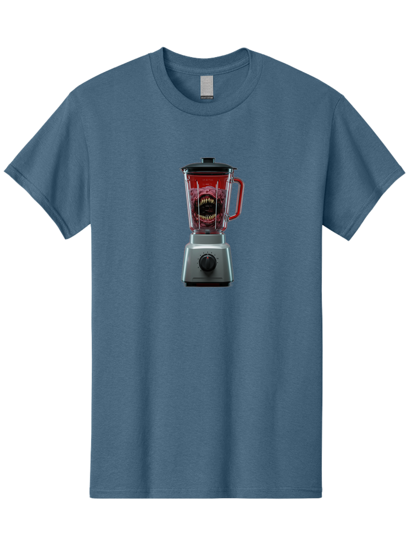 Blender-With-Monster Men'S Graphic Tee, 100% Cotton, Comfortable Casual Summer Wear, Machine Washable, Vintage Camera, Old Camera, Antique Camera, Black Camera, Classic Photography, Photography Equipment, Nostalgic Device, Film Camera, Bao134