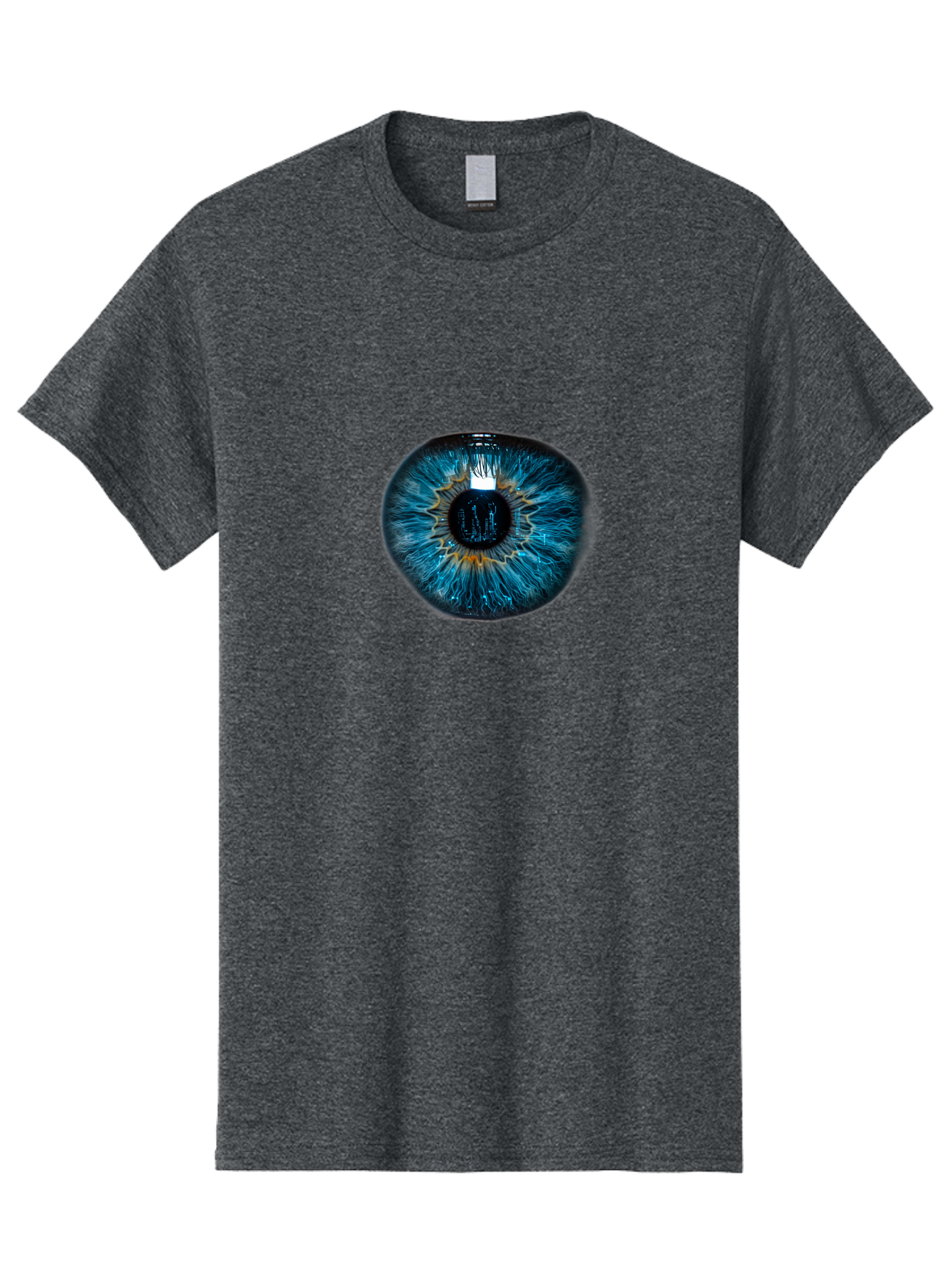 Blue-Eye-1 Men'S Graphic Tee, 100% Cotton, Comfortable Casual Summer Wear, Machine Washable, Vintage Camera, Old Camera, Antique Camera, Black Camera, Classic Photography, Photography Equipment, Nostalgic Device, Film Camera, Camera Art Bao135