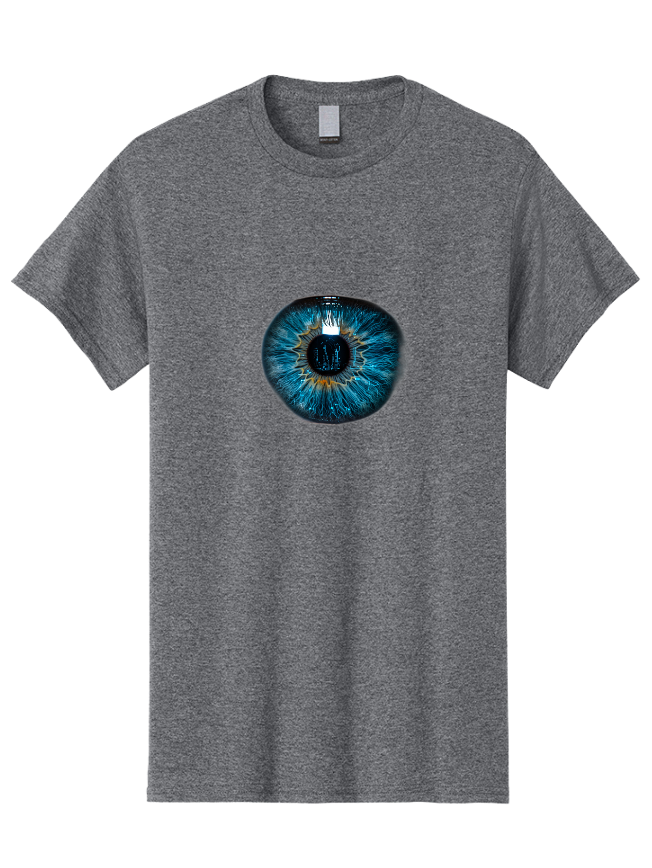 Blue-Eye-1 Men'S Graphic Tee, 100% Cotton, Comfortable Casual Summer Wear, Machine Washable, Vintage Camera, Old Camera, Antique Camera, Black Camera, Classic Photography, Photography Equipment, Nostalgic Device, Film Camera, Camera Art Bao135