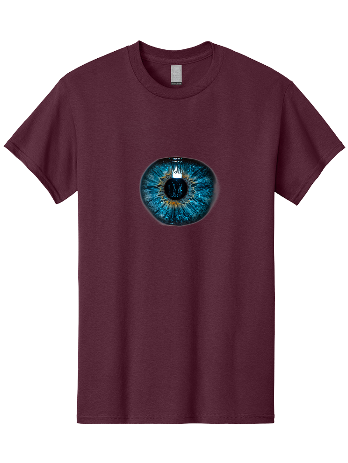 Blue-Eye-1 Men'S Graphic Tee, 100% Cotton, Comfortable Casual Summer Wear, Machine Washable, Vintage Camera, Old Camera, Antique Camera, Black Camera, Classic Photography, Photography Equipment, Nostalgic Device, Film Camera, Camera Art Bao135