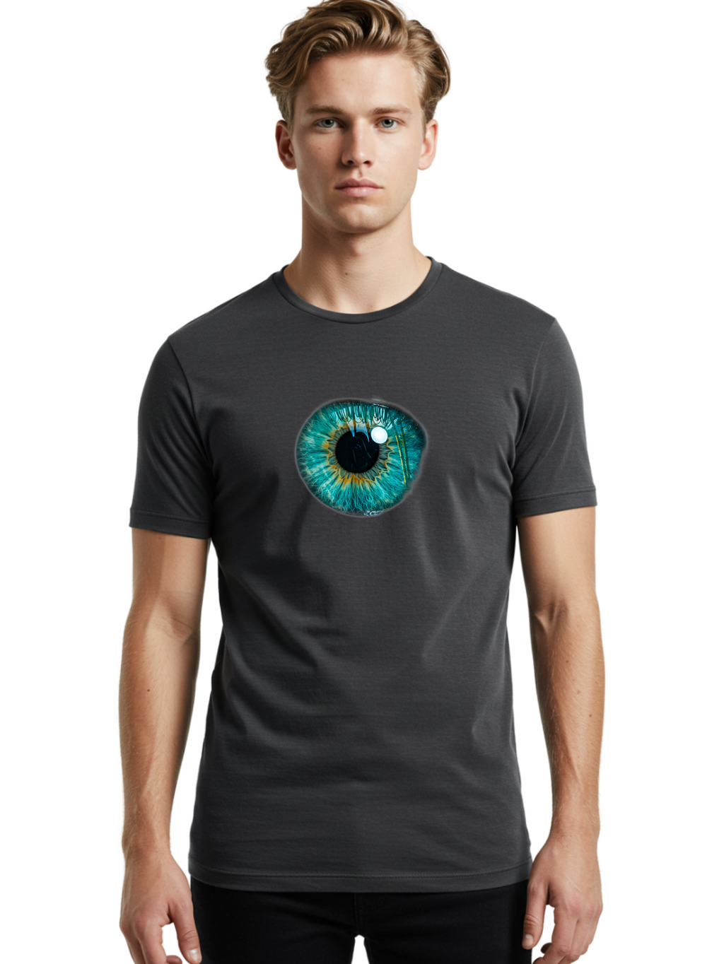 Blue-Eye Men'S Graphic Tee, 100% Cotton, Comfortable Casual Summer Wear, Machine Washable, Vintage Camera, Old Camera, Antique Camera, Black Camera, Classic Photography, Photography Equipment, Nostalgic Device, Film Camera, Camera Art Bao136