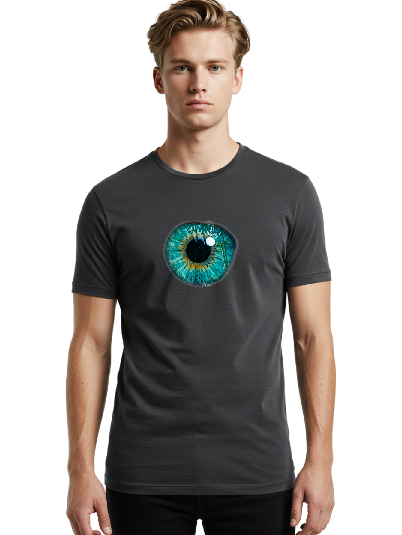 Blue-Eye Men'S Graphic Tee, 100% Cotton, Comfortable Casual Summer Wear, Machine Washable, Vintage Camera, Old Camera, Antique Camera, Black Camera, Classic Photography, Photography Equipment, Nostalgic Device, Film Camera, Camera Art Bao136