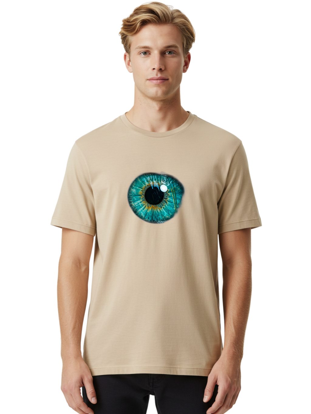 Blue-Eye Men'S Graphic Tee, 100% Cotton, Comfortable Casual Summer Wear, Machine Washable, Vintage Camera, Old Camera, Antique Camera, Black Camera, Classic Photography, Photography Equipment, Nostalgic Device, Film Camera, Camera Art Bao136