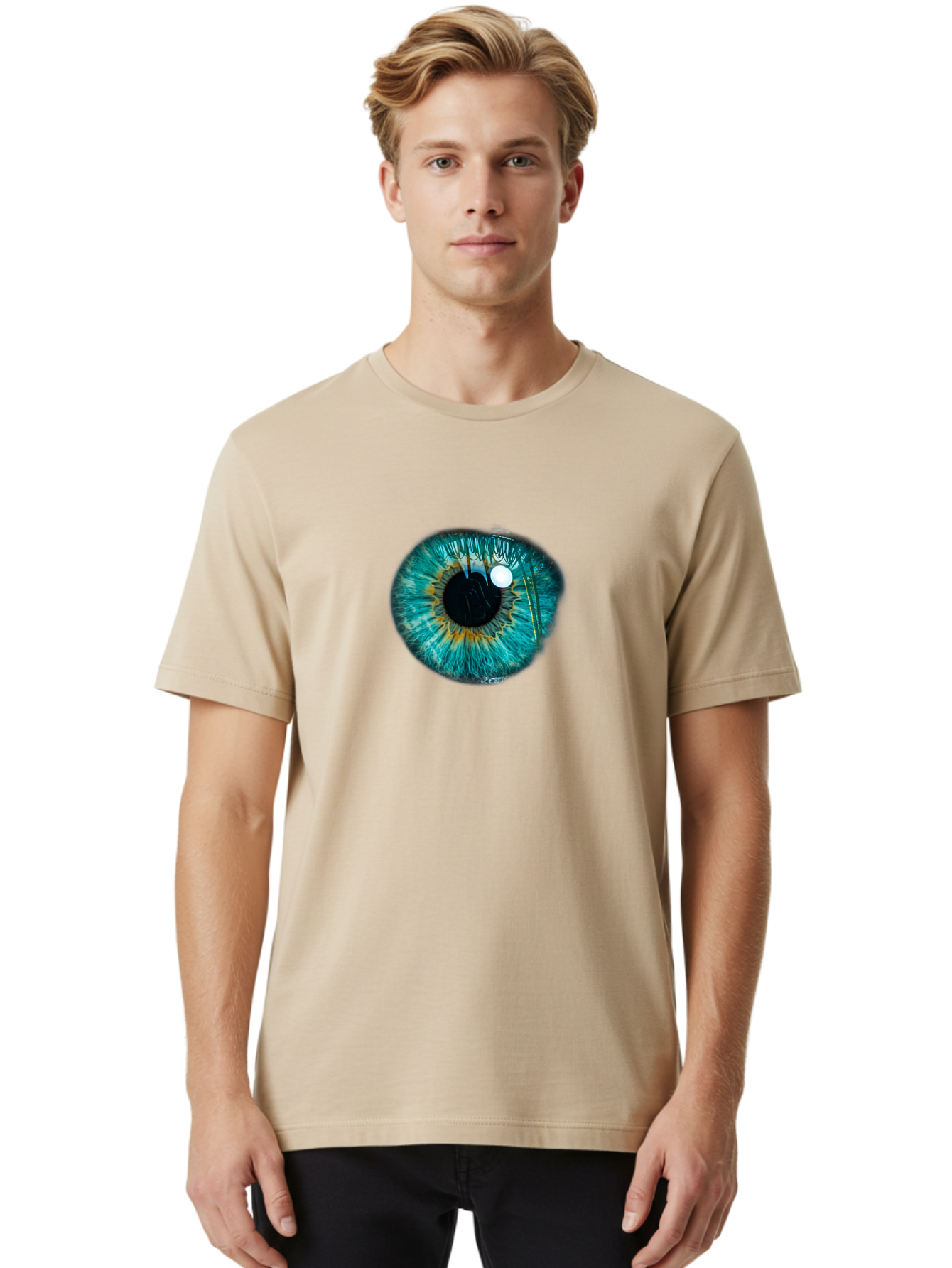 Blue-Eye Men'S Graphic Tee, 100% Cotton, Comfortable Casual Summer Wear, Machine Washable, Vintage Camera, Old Camera, Antique Camera, Black Camera, Classic Photography, Photography Equipment, Nostalgic Device, Film Camera, Camera Art Bao136
