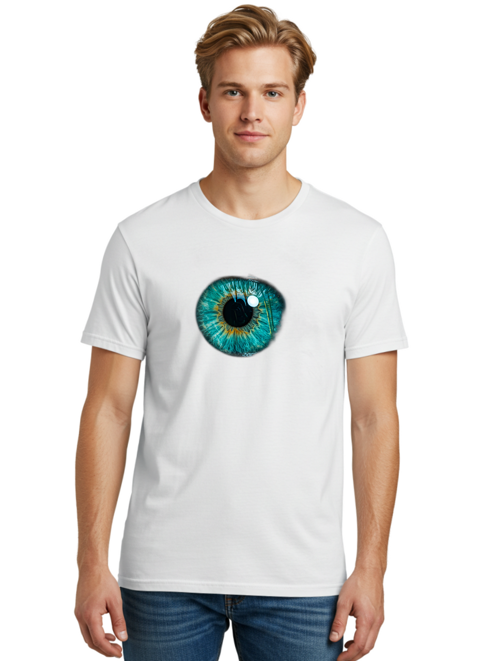 Blue-Eye Men'S Graphic Tee, 100% Cotton, Comfortable Casual Summer Wear, Machine Washable, Vintage Camera, Old Camera, Antique Camera, Black Camera, Classic Photography, Photography Equipment, Nostalgic Device, Film Camera, Camera Art Bao136