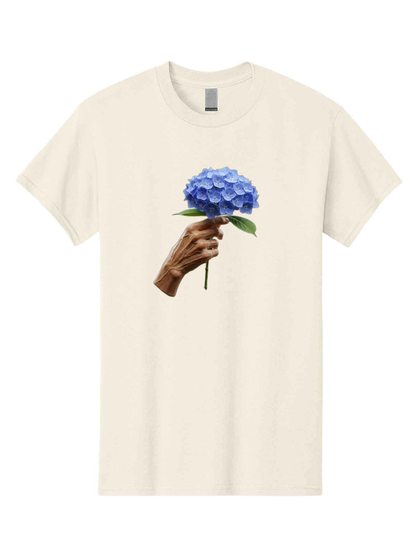 Blue-Hydrangea Men'S Graphic Tee, 100% Cotton, Comfortable Casual Summer Wear, Machine Washable, Vintage Camera, Old Camera, Antique Camera, Black Camera, Classic Photography, Photography Equipment, Nostalgic Device, Film Camera, Camera Art Bao138