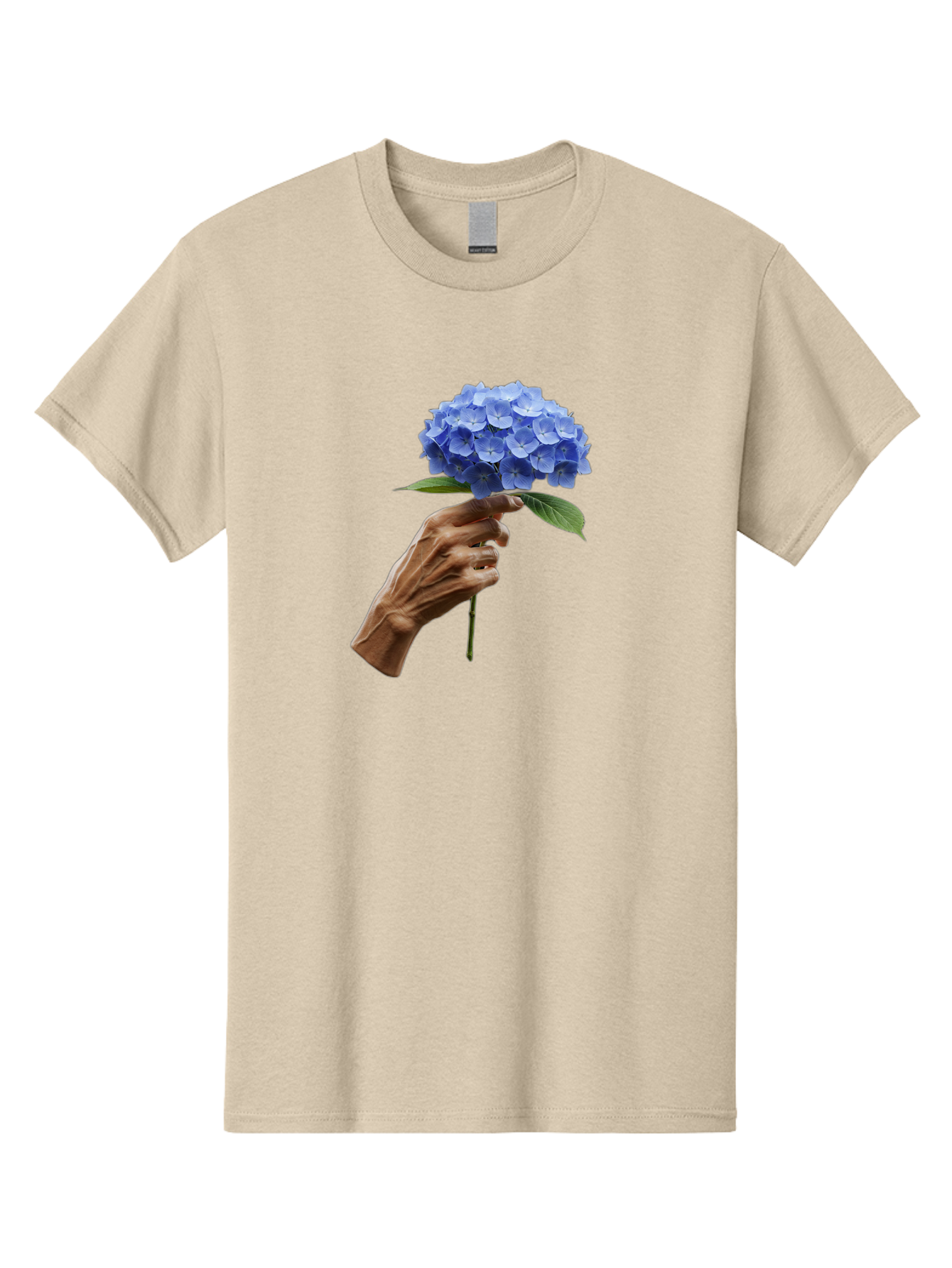 Blue-Hydrangea Men'S Graphic Tee, 100% Cotton, Comfortable Casual Summer Wear, Machine Washable, Vintage Camera, Old Camera, Antique Camera, Black Camera, Classic Photography, Photography Equipment, Nostalgic Device, Film Camera, Camera Art Bao138