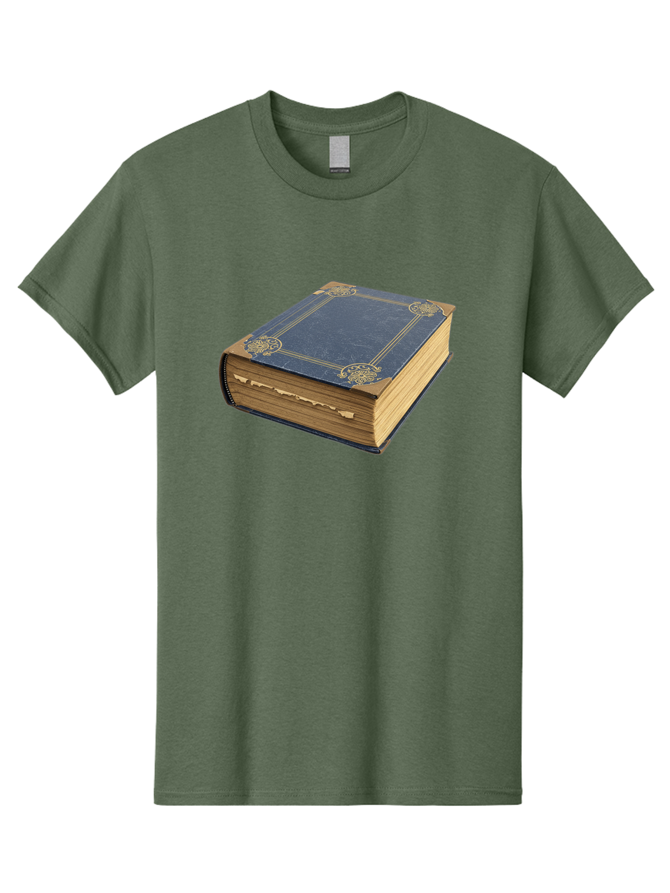 Blue-Leather-Book Men'S Graphic Tee, 100% Cotton, Comfortable Casual Summer Wear, Machine Washable, Vintage Camera, Old Camera, Antique Camera, Black Camera, Classic Photography, Photography Equipment, Nostalgic Device, Film Camera, Camera Art Bao139