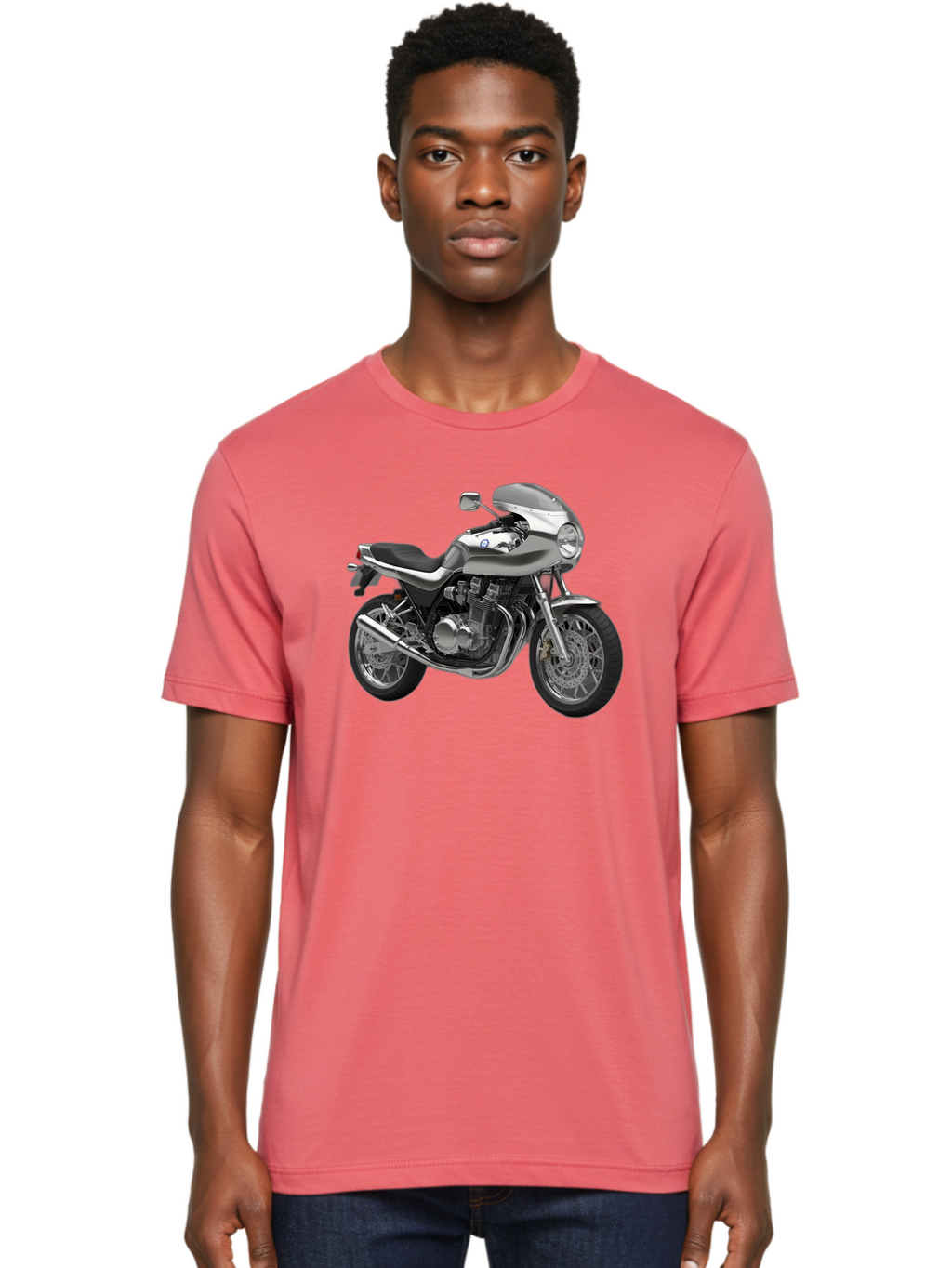 Bmw-Motorcycle Men'S Graphic Tee, 100% Cotton, Comfortable Casual Summer Wear, Machine Washable, Vintage Camera, Old Camera, Antique Camera, Black Camera, Classic Photography, Photography Equipment, Nostalgic Device, Film Camera, Camera Art Bao142