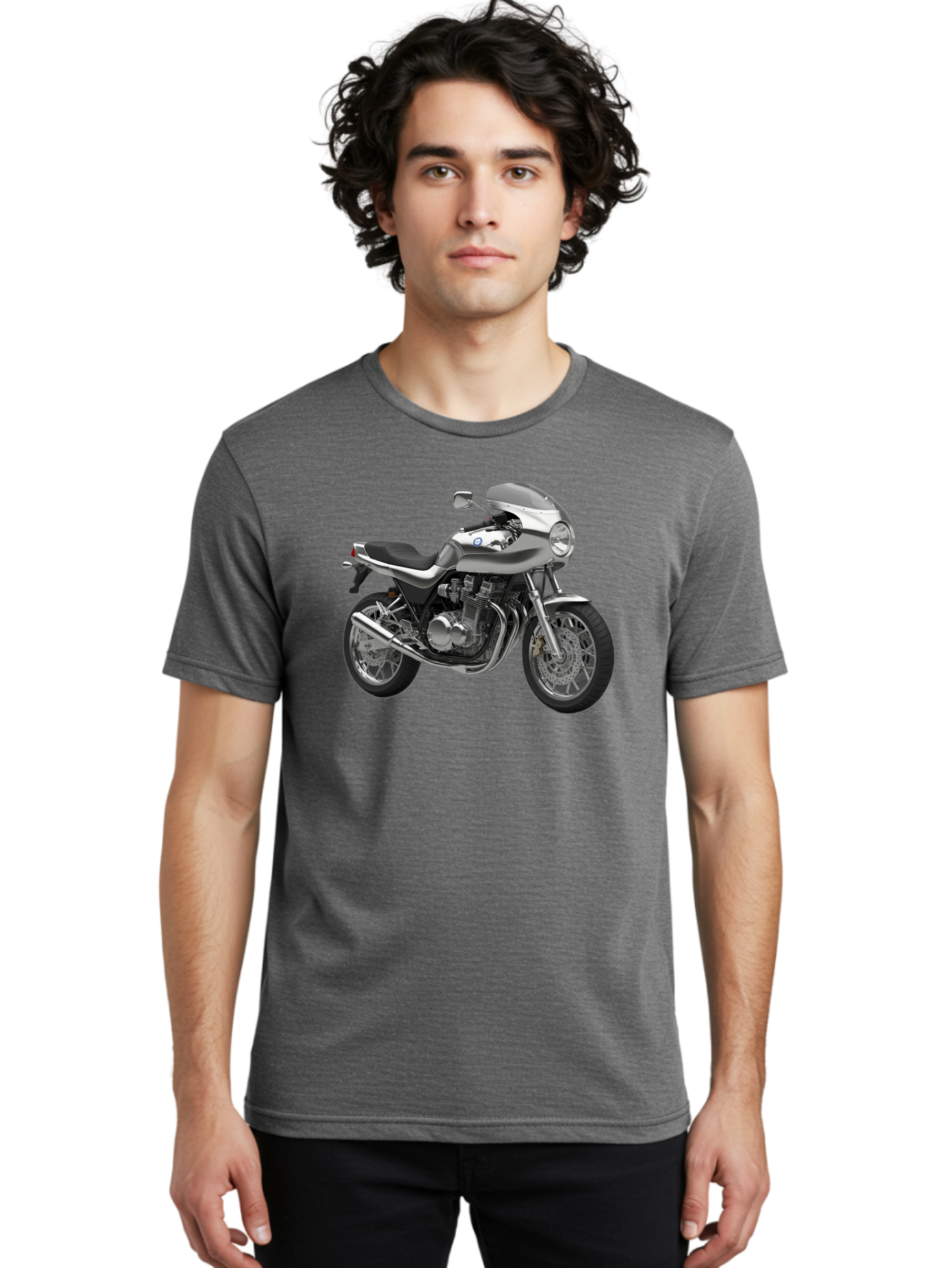Bmw-Motorcycle Men'S Graphic Tee, 100% Cotton, Comfortable Casual Summer Wear, Machine Washable, Vintage Camera, Old Camera, Antique Camera, Black Camera, Classic Photography, Photography Equipment, Nostalgic Device, Film Camera, Camera Art Bao142