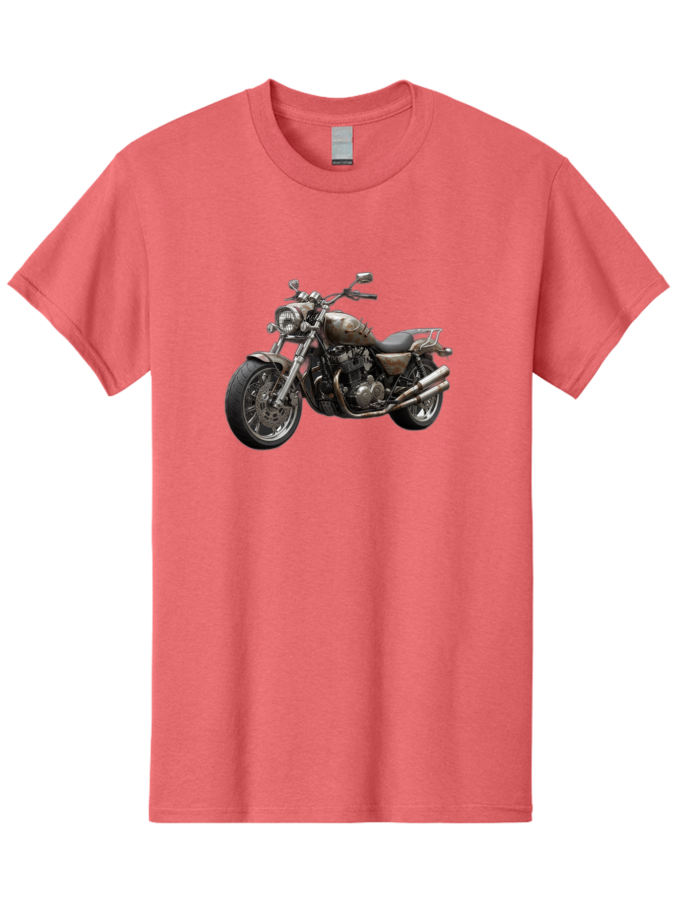 Bobber-Motorcycle Men'S Graphic Tee, 100% Cotton, Comfortable Casual Summer Wear, Machine Washable, Vintage Camera, Old Camera, Antique Camera, Black Camera, Classic Photography, Photography Equipment, Nostalgic Device, Film Camera, Camera Art Bao143