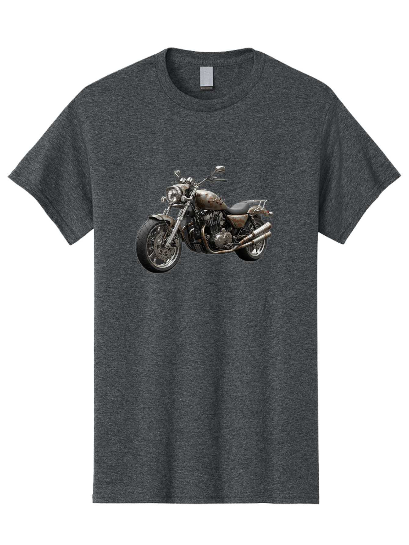 Bobber-Motorcycle Men'S Graphic Tee, 100% Cotton, Comfortable Casual Summer Wear, Machine Washable, Vintage Camera, Old Camera, Antique Camera, Black Camera, Classic Photography, Photography Equipment, Nostalgic Device, Film Camera, Camera Art Bao143