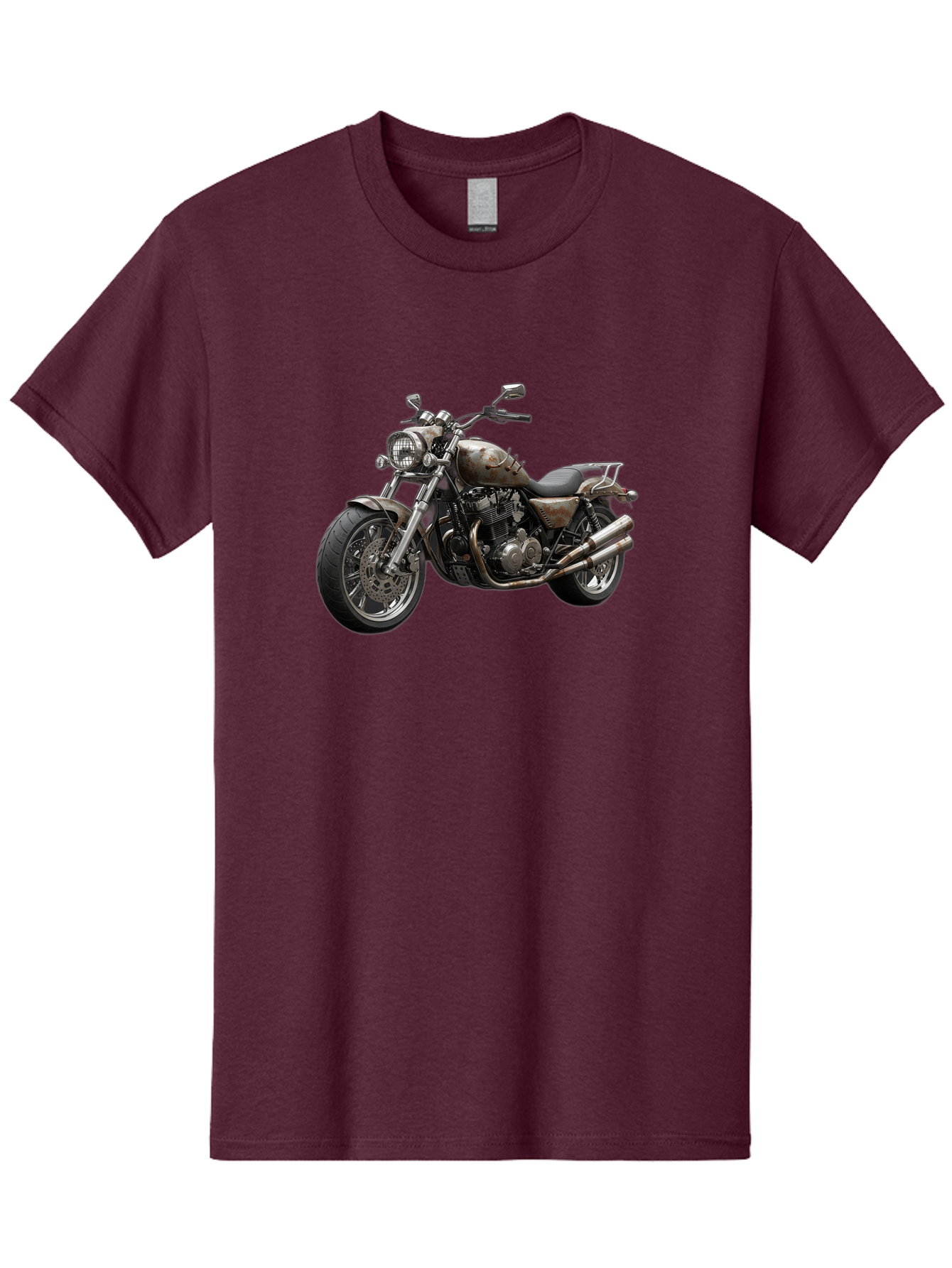 Bobber-Motorcycle Men'S Graphic Tee, 100% Cotton, Comfortable Casual Summer Wear, Machine Washable, Vintage Camera, Old Camera, Antique Camera, Black Camera, Classic Photography, Photography Equipment, Nostalgic Device, Film Camera, Camera Art Bao143