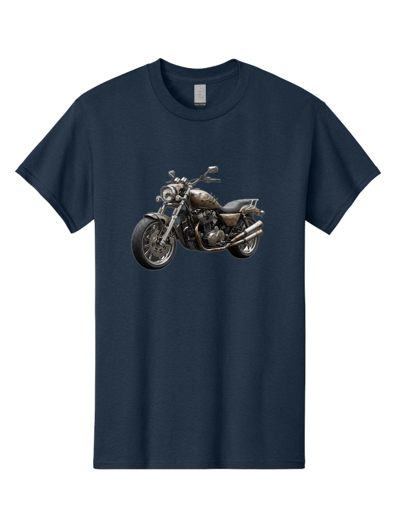 Bobber-Motorcycle Men'S Graphic Tee, 100% Cotton, Comfortable Casual Summer Wear, Machine Washable, Vintage Camera, Old Camera, Antique Camera, Black Camera, Classic Photography, Photography Equipment, Nostalgic Device, Film Camera, Camera Art Bao143