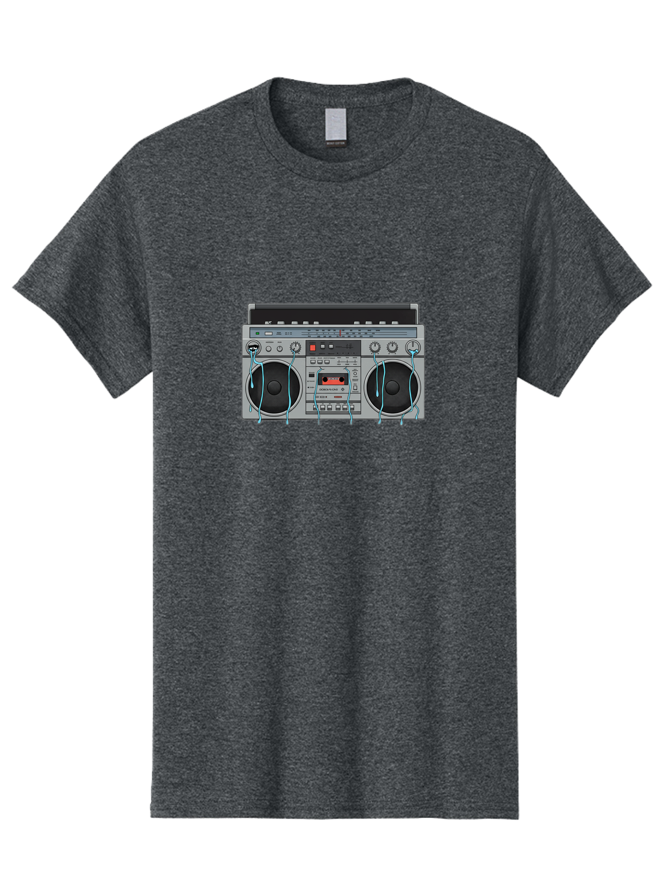 Boombox-1 Men'S Graphic Tee, 100% Cotton, Comfortable Casual Summer Wear, Machine Washable, Vintage Camera, Old Camera, Antique Camera, Black Camera, Classic Photography, Photography Equipment, Nostalgic Device, Film Camera, Camera Art Bao145