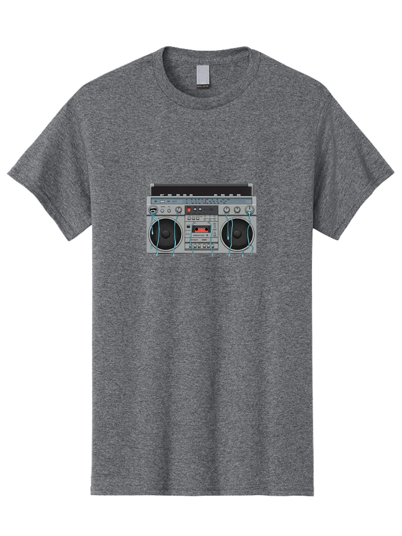 Boombox-1 Men'S Graphic Tee, 100% Cotton, Comfortable Casual Summer Wear, Machine Washable, Vintage Camera, Old Camera, Antique Camera, Black Camera, Classic Photography, Photography Equipment, Nostalgic Device, Film Camera, Camera Art Bao145