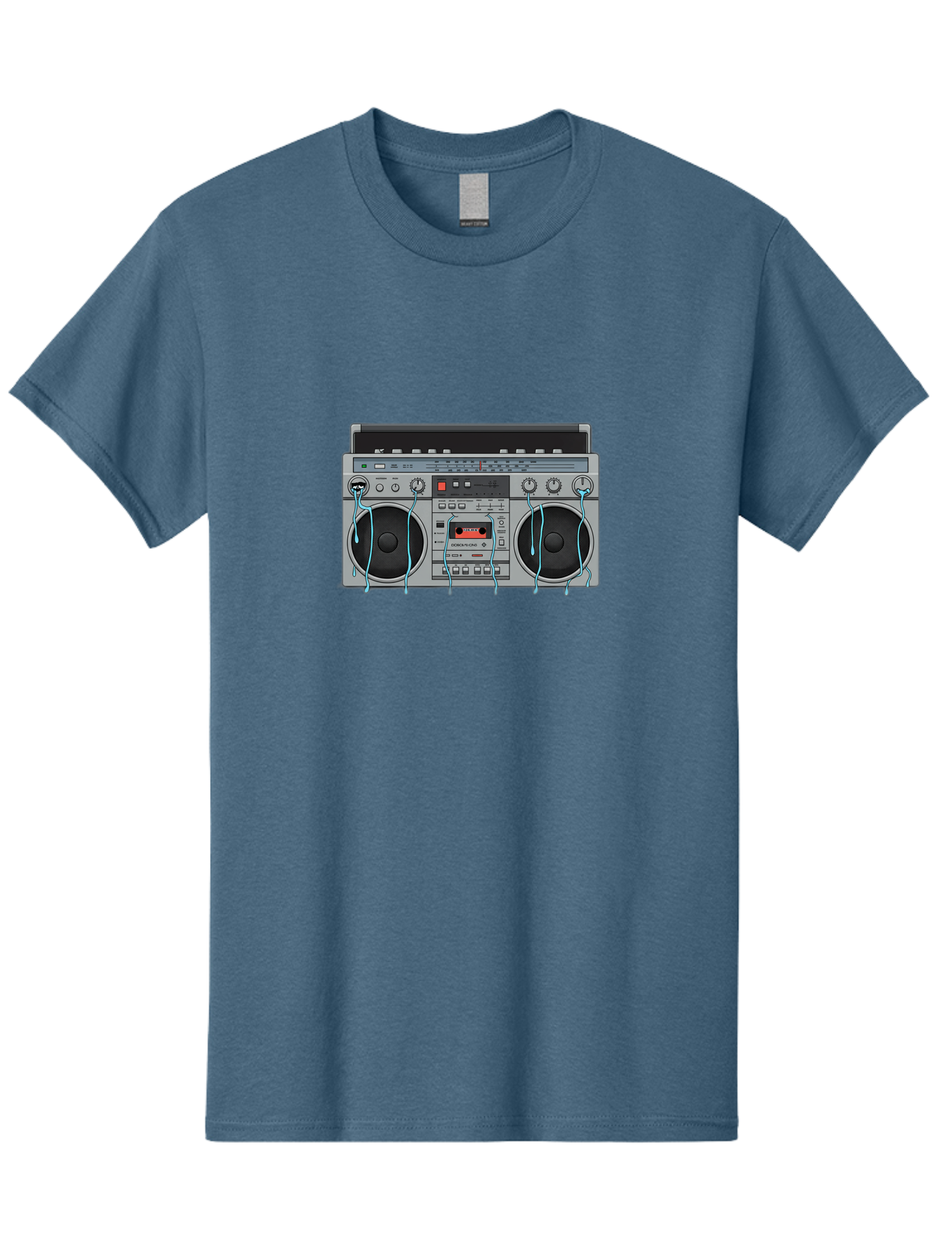Boombox-1 Men'S Graphic Tee, 100% Cotton, Comfortable Casual Summer Wear, Machine Washable, Vintage Camera, Old Camera, Antique Camera, Black Camera, Classic Photography, Photography Equipment, Nostalgic Device, Film Camera, Camera Art Bao145