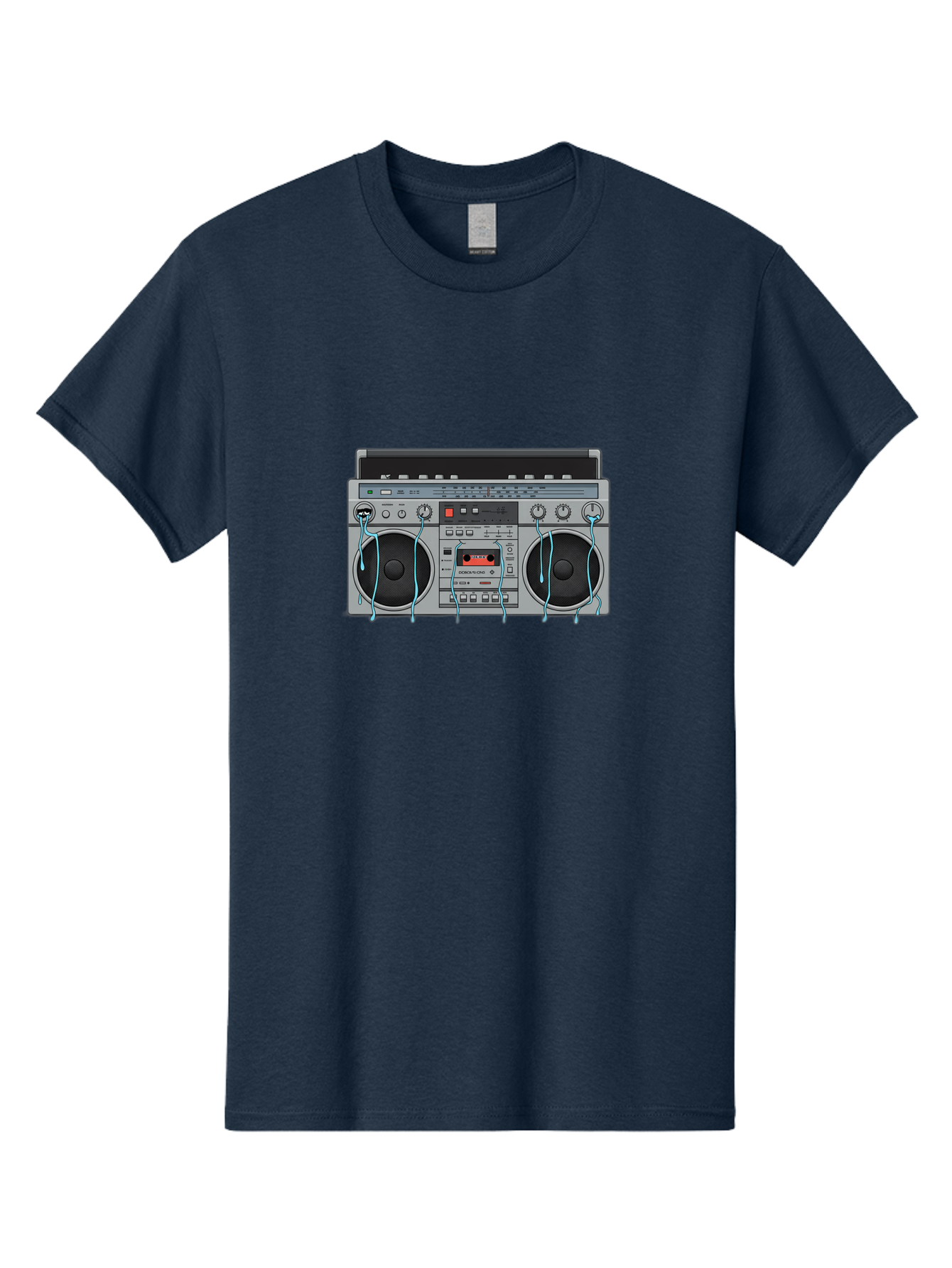 Boombox-1 Men'S Graphic Tee, 100% Cotton, Comfortable Casual Summer Wear, Machine Washable, Vintage Camera, Old Camera, Antique Camera, Black Camera, Classic Photography, Photography Equipment, Nostalgic Device, Film Camera, Camera Art Bao145