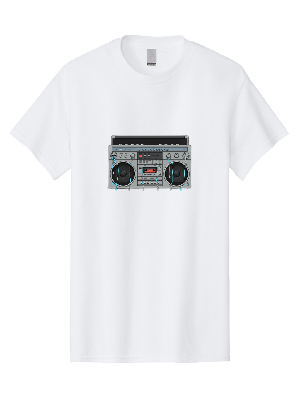 Boombox-1 Men'S Graphic Tee, 100% Cotton, Comfortable Casual Summer Wear, Machine Washable, Vintage Camera, Old Camera, Antique Camera, Black Camera, Classic Photography, Photography Equipment, Nostalgic Device, Film Camera, Camera Art Bao145