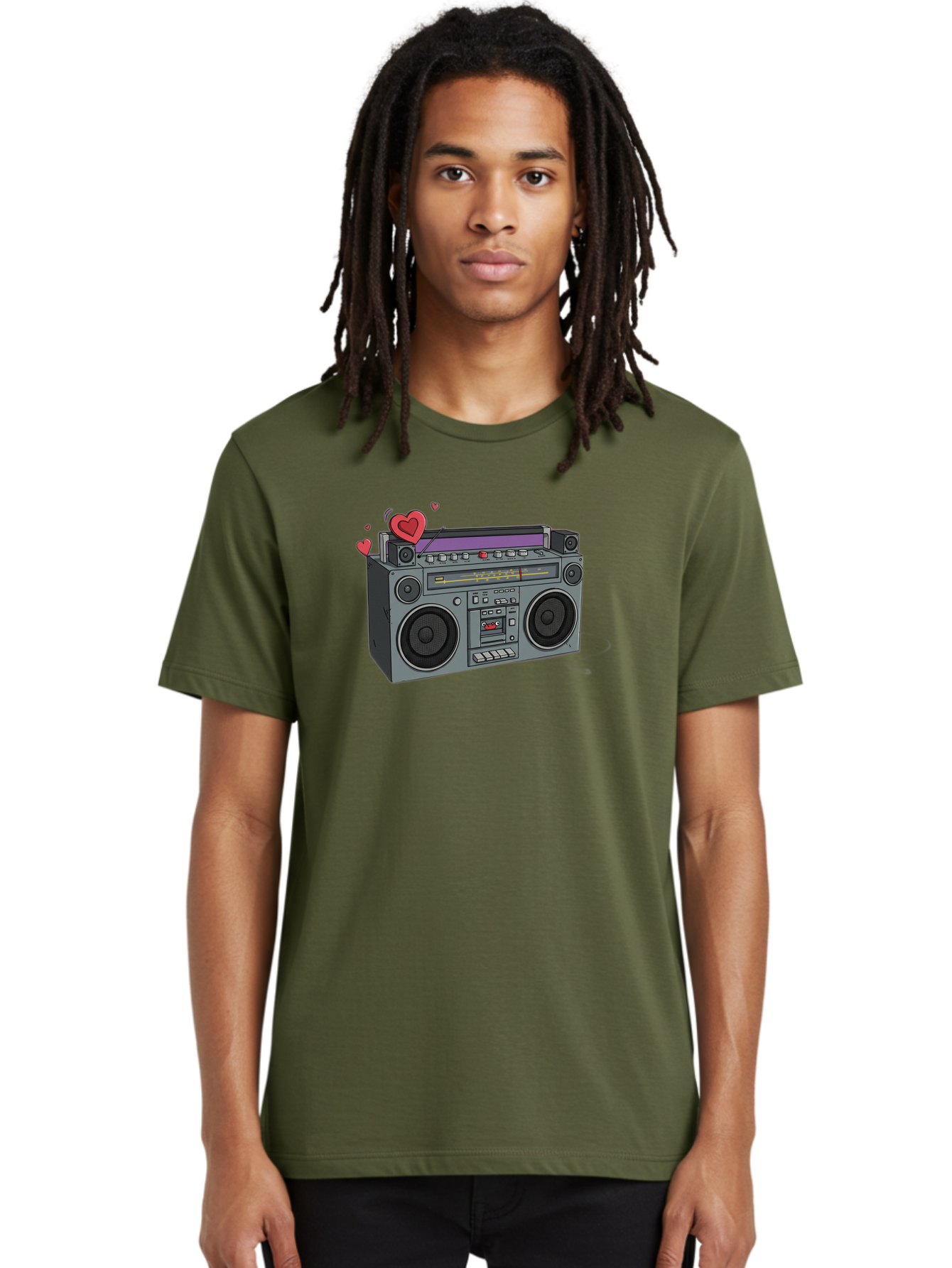 Boombox Men'S Graphic Tee, 100% Cotton, Comfortable Casual Summer Wear, Machine Washable, Vintage Camera, Old Camera, Antique Camera, Black Camera, Classic Photography, Photography Equipment, Nostalgic Device, Film Camera, Camera Art Bao147