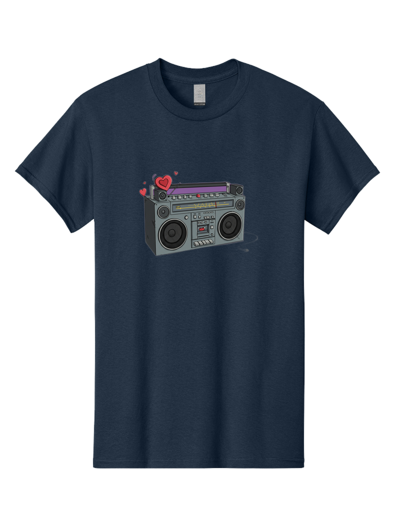 Boombox Men'S Graphic Tee, 100% Cotton, Comfortable Casual Summer Wear, Machine Washable, Vintage Camera, Old Camera, Antique Camera, Black Camera, Classic Photography, Photography Equipment, Nostalgic Device, Film Camera, Camera Art Bao147