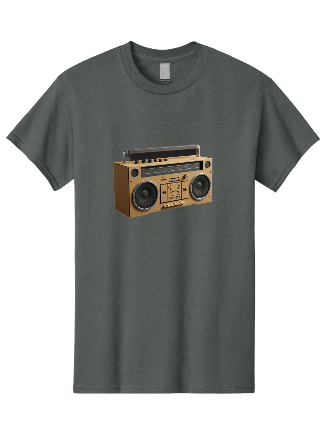 Breathebox-Boombox Men'S Graphic Tee, 100% Cotton, Comfortable Casual Summer Wear, Machine Washable, Vintage Camera, Old Camera, Antique Camera, Black Camera, Classic Photography, Photography Equipment, Nostalgic Device, Film Camera, Bao148