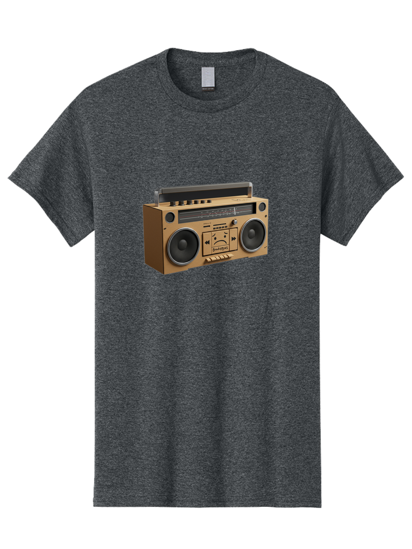 Breathebox-Boombox Men'S Graphic Tee, 100% Cotton, Comfortable Casual Summer Wear, Machine Washable, Vintage Camera, Old Camera, Antique Camera, Black Camera, Classic Photography, Photography Equipment, Nostalgic Device, Film Camera, Bao148