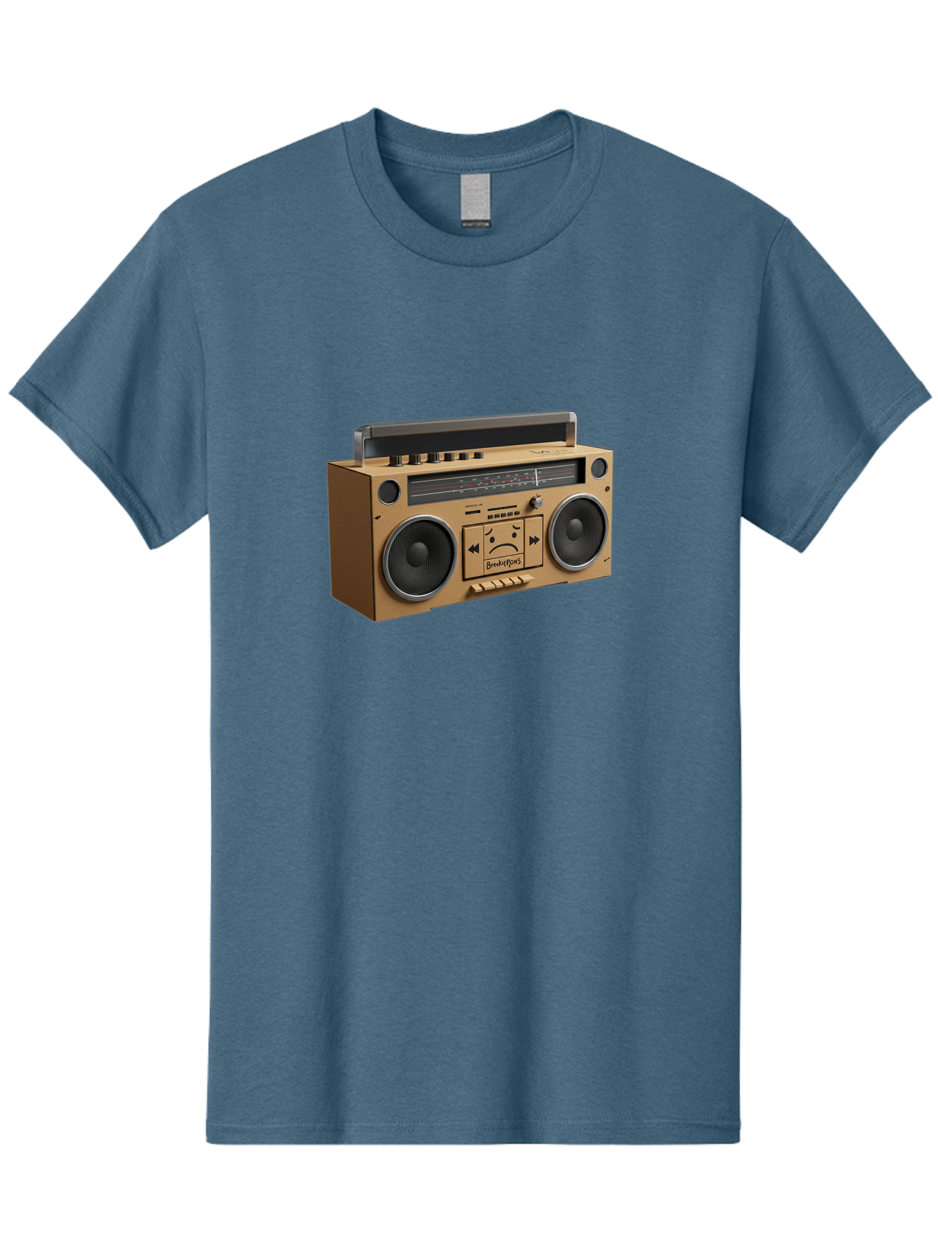 Breathebox-Boombox Men'S Graphic Tee, 100% Cotton, Comfortable Casual Summer Wear, Machine Washable, Vintage Camera, Old Camera, Antique Camera, Black Camera, Classic Photography, Photography Equipment, Nostalgic Device, Film Camera, Bao148