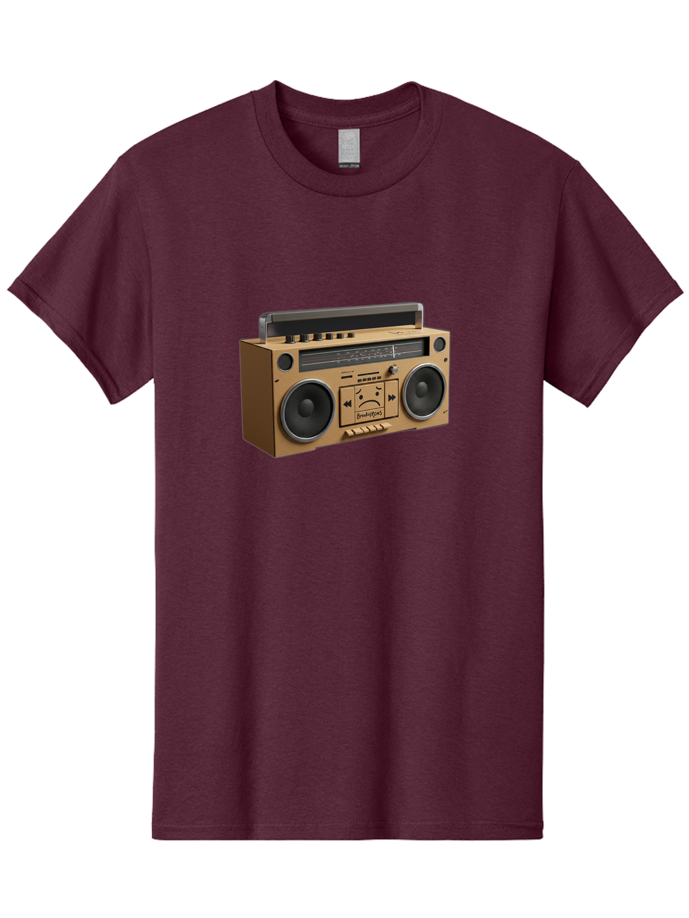 Breathebox-Boombox Men'S Graphic Tee, 100% Cotton, Comfortable Casual Summer Wear, Machine Washable, Vintage Camera, Old Camera, Antique Camera, Black Camera, Classic Photography, Photography Equipment, Nostalgic Device, Film Camera, Bao148