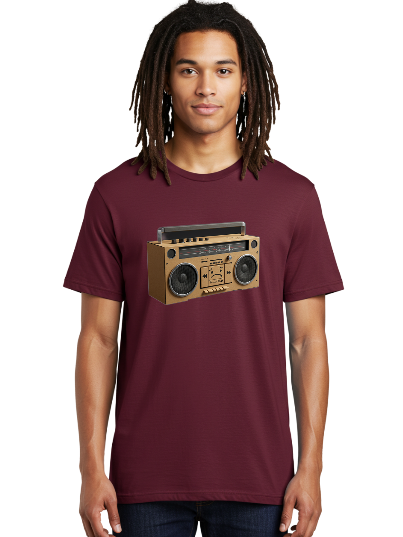 Breathebox-Boombox Men'S Graphic Tee, 100% Cotton, Comfortable Casual Summer Wear, Machine Washable, Vintage Camera, Old Camera, Antique Camera, Black Camera, Classic Photography, Photography Equipment, Nostalgic Device, Film Camera, Bao148